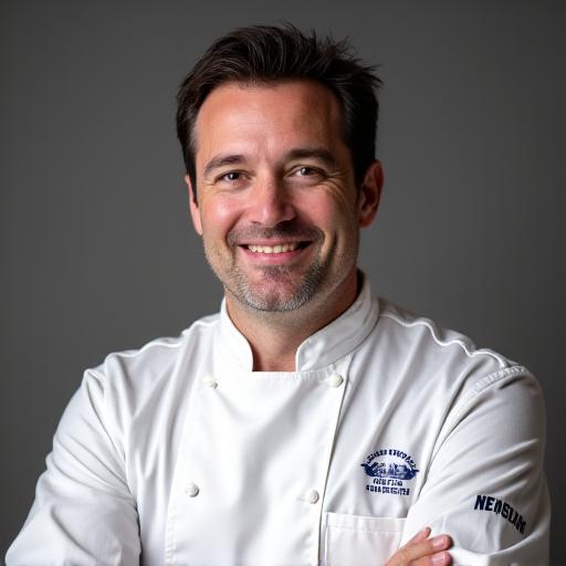 Portrait professionnel du Chef Alain Dubois.
