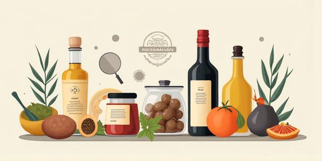 Illustration du service de guides d'ingrédients.
