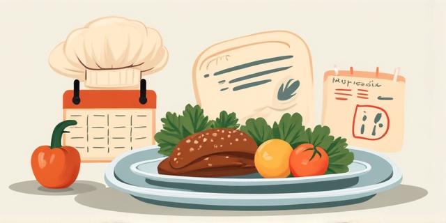 Illustration du service de repas sur mesure.